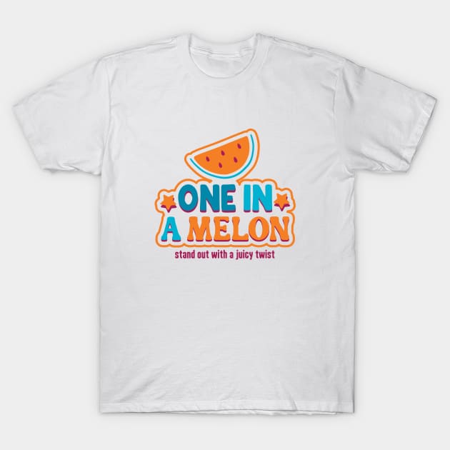 One In A Melon T-Shirt by VintageReunion